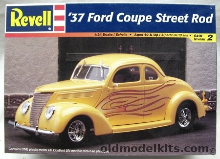 Revell 1/25 1937 Ford Coupe Street Rod, 85-2598 plastic model kit